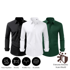 3-Pack Stain Shield Dress Shirts
